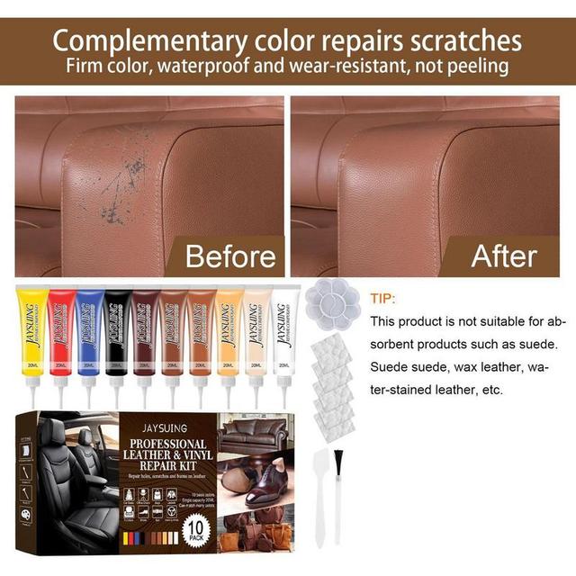 Leather Repair Kit For Car Seat 20ml Leather Couch Repair Kit